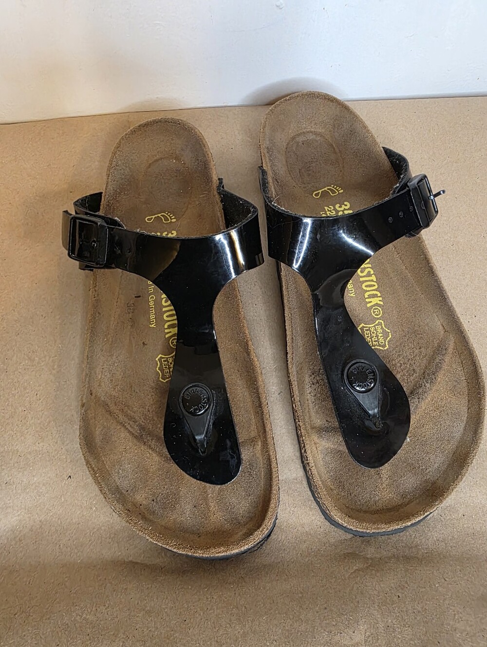 Birkenstock Germany Thong Women Sandals Sz 35 6